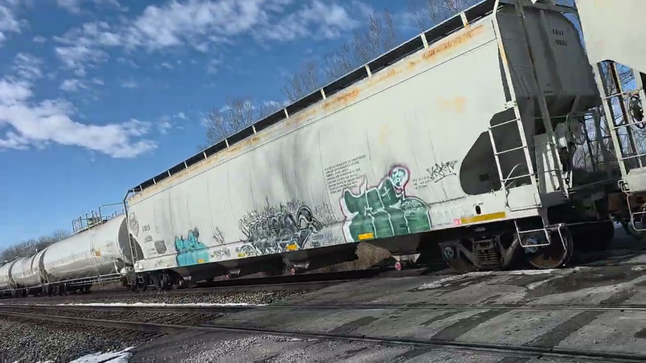 Train off of 210