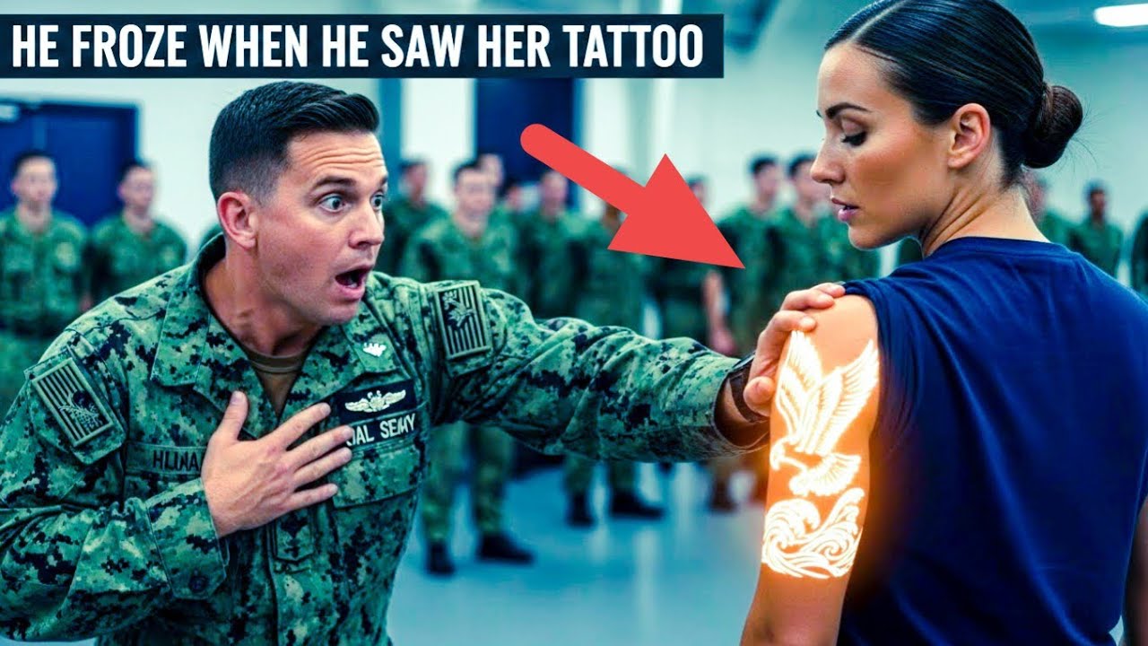 “They Laughed at Her Tattoo Until the SEAL Commander Saw It and Froze | Emotional Motivational Story