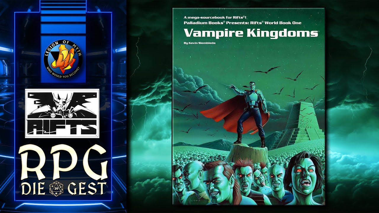Rifts World Book 01: Vampire Kingdoms - Vampire Information