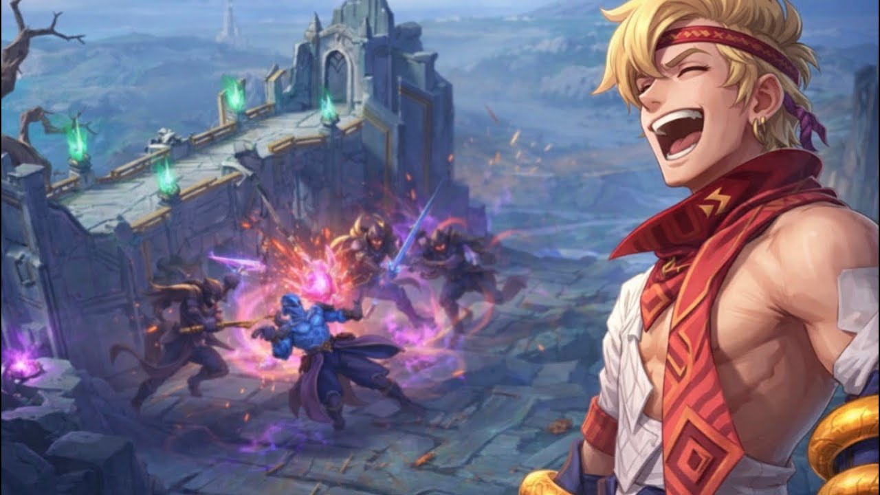 I PLAYED BRAWL AND IT WAS SOMETHING 😭 #mobilelegends #mlbb 