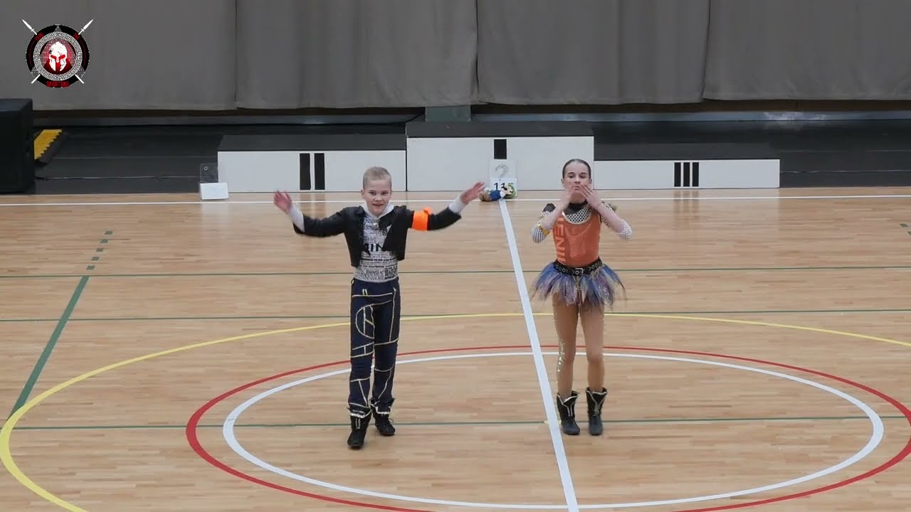 SPARTAN DANCE SE, Hungary VAJAS VENCEL - TÓTH PATRÍCIA NÓRA Országos Bajnokság Children páros