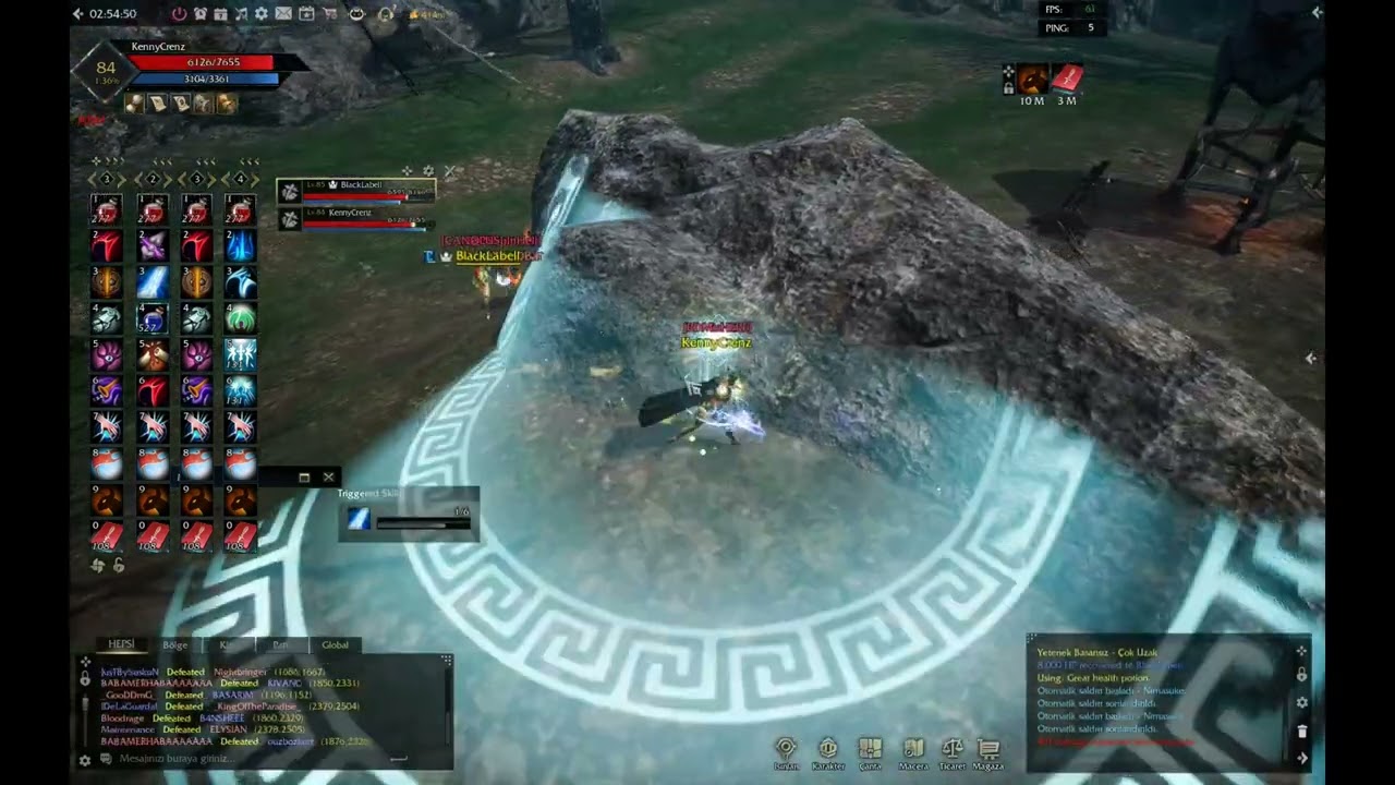 RİSE ONLİNE WORLD AARVAD BATTLE PRİEST PK MOVİE - KENNYCRENZ #riseonlineworld #riseonlinepk