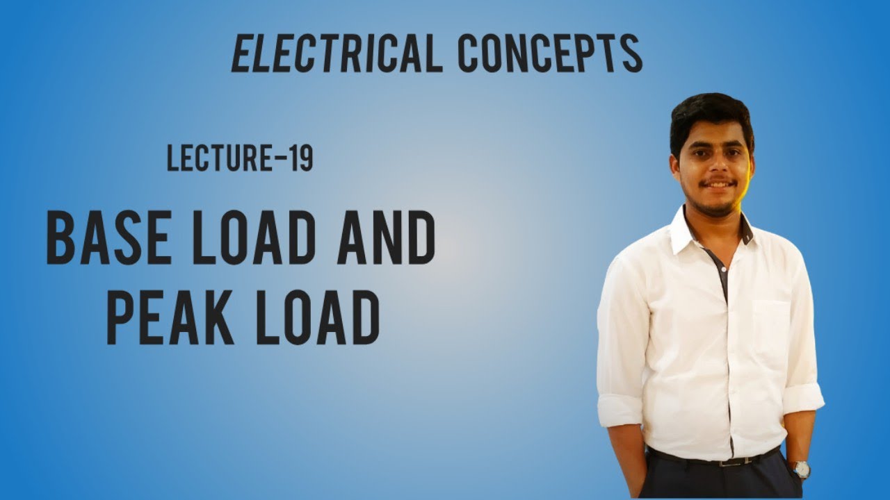 Lecture-19. What Do You Mean By Base load And peak Load?