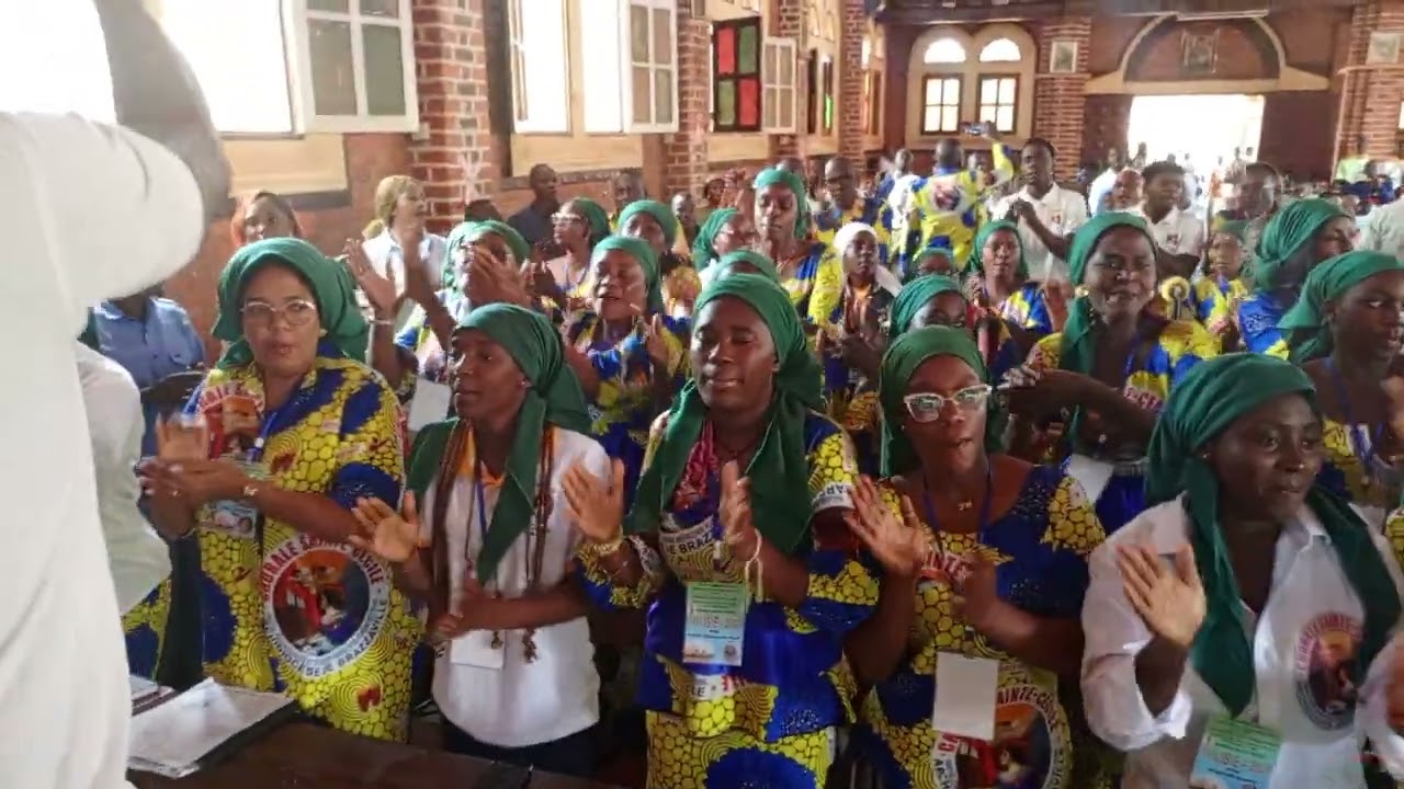 Dolisie 2025, Ta vut'le matondo, Chorale Sainte Cécile, messe à Saint Paul Diocèse de Dolisie 