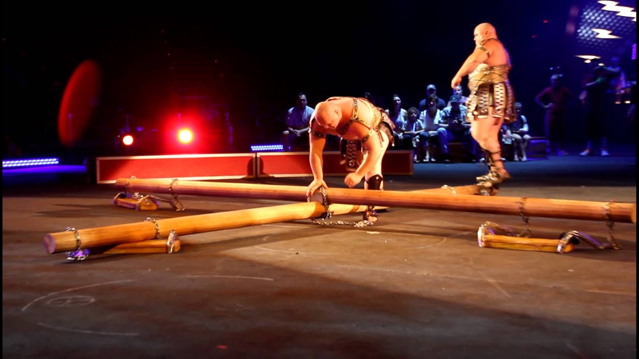 Ringling Bros Circus Strongman video in HD.MOV