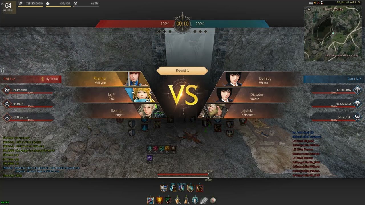 BDO - Succession Valk AOS practice #28: giga shai buffs