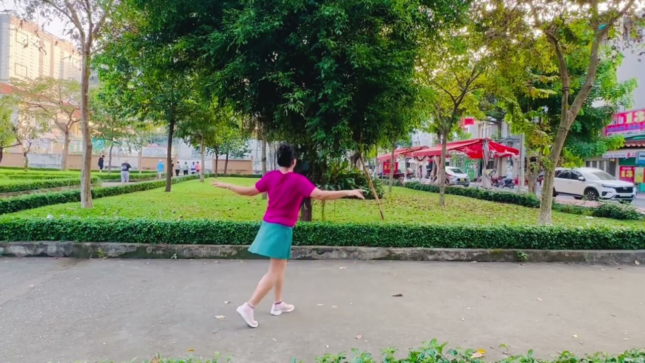 Sài gòn đẹp lắm cha cha cha | Cùng hướng tập | Dân Vũ - Góc nhỏ yêu thương