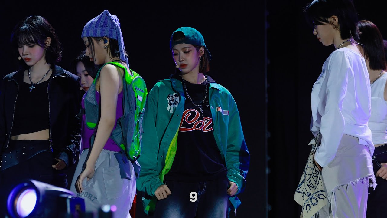 [4K] 241025 트리플에스 VV tripleS Visionary Vision 니엔 NIEN - Hit the Floor fancam | 창원 뮤뱅