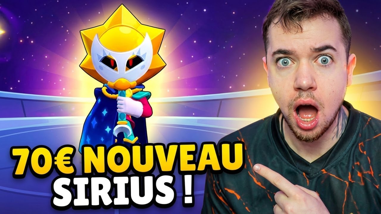 #ASMR 70€ POUR LE NOUVEAU BRAWLER SIRIUS ?!
