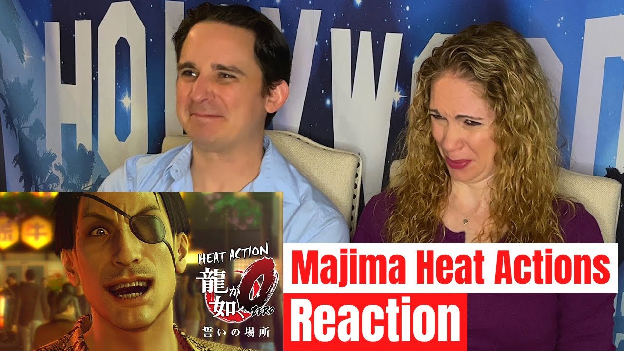 Yakuza 0 All Majima Heat Actions Reaction