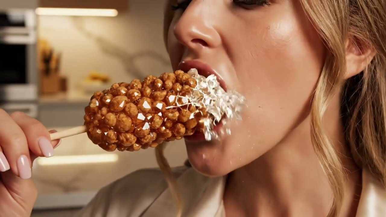 Most Satisfying GLASS Corn Dog You’ll Ever See 🌭 Making Crystal Hot Dog Using Only Glass Ingredients