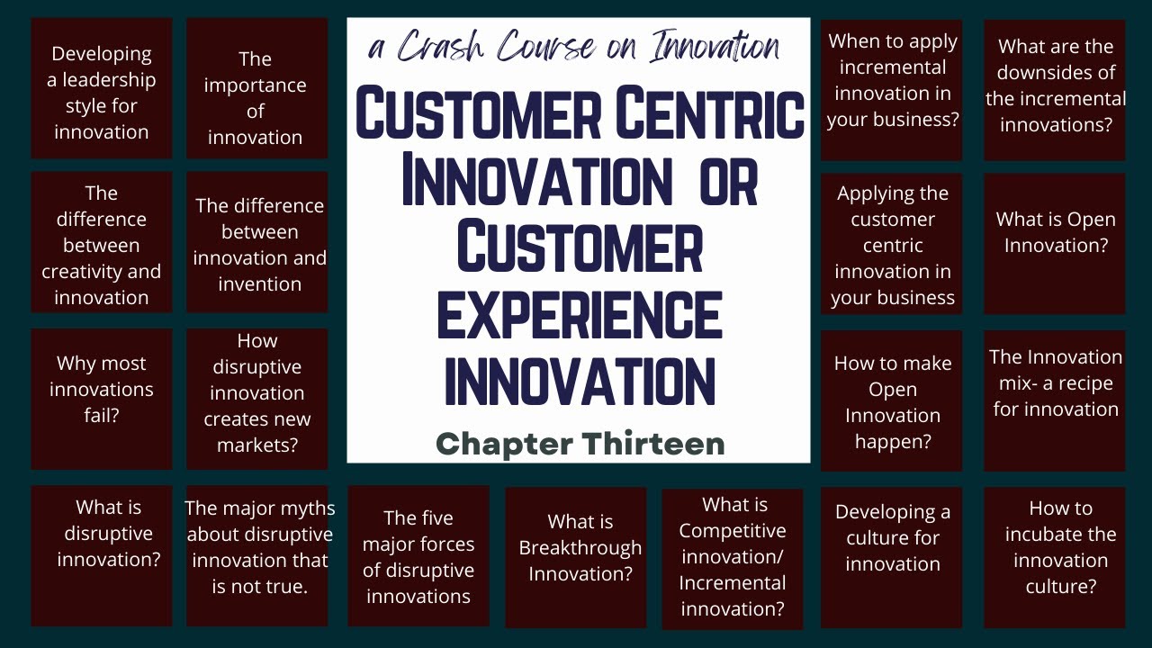 What is Customer Centric Innovation or Customer experience innovation?| innovation part 13