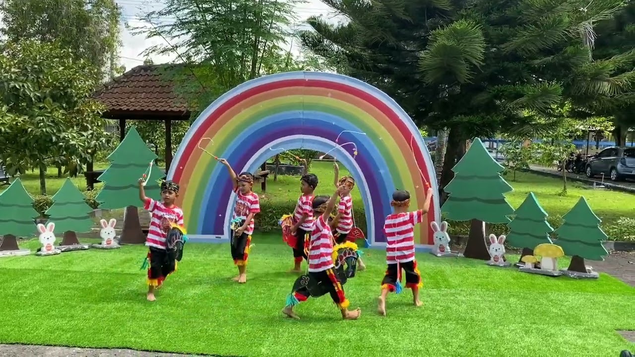 Tari Jaranan TK PGRI 5 Mataram