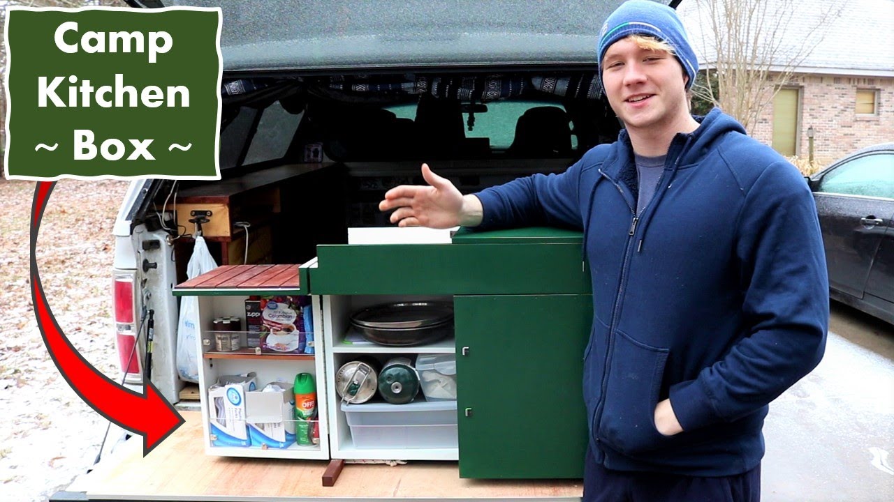 Kitchen box for truck camper -- Chuck Box