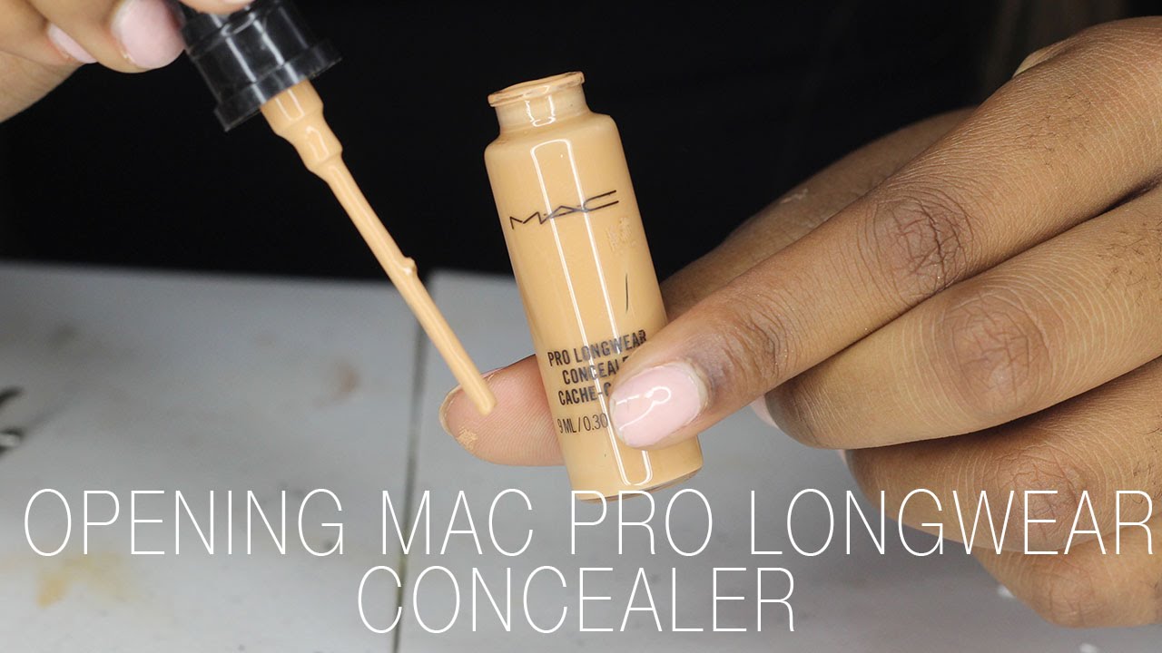 How To Open MAC Pro Longwear Concealer Bottle