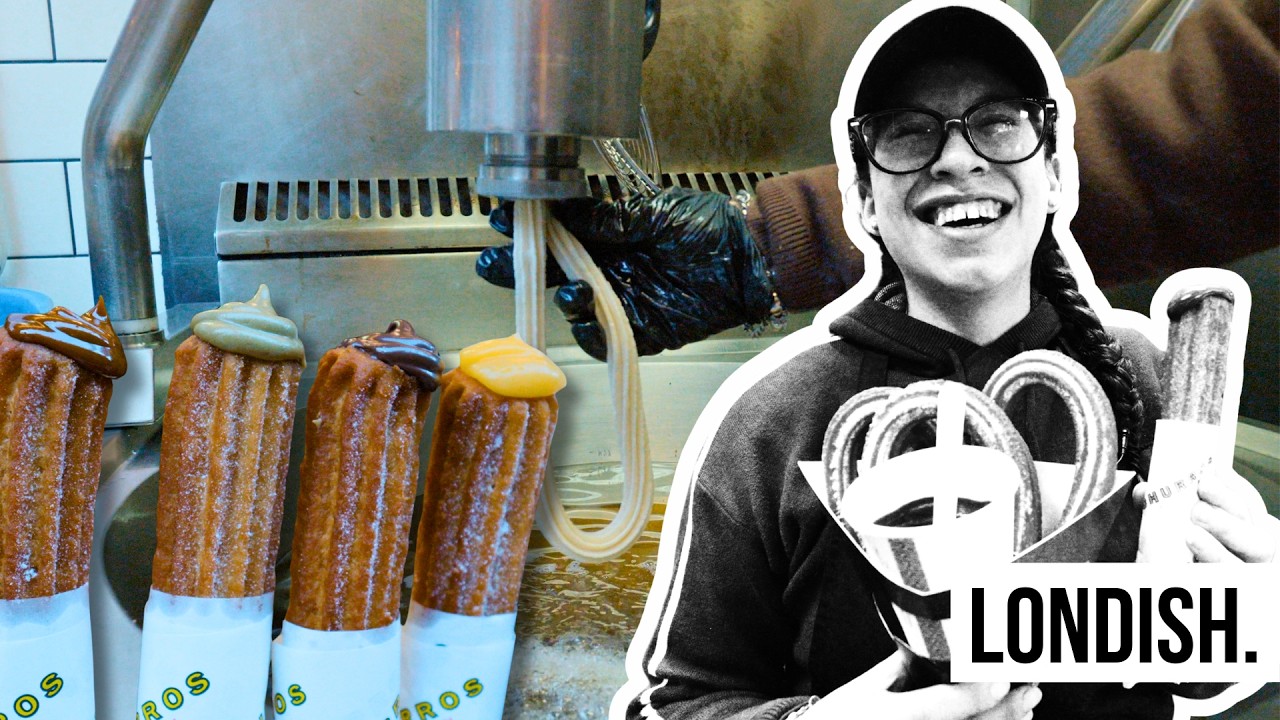 London’s Most Indulgent Street Food? Crispy Churros & Thick Hot Chocolate__Street Food (LONDISH)