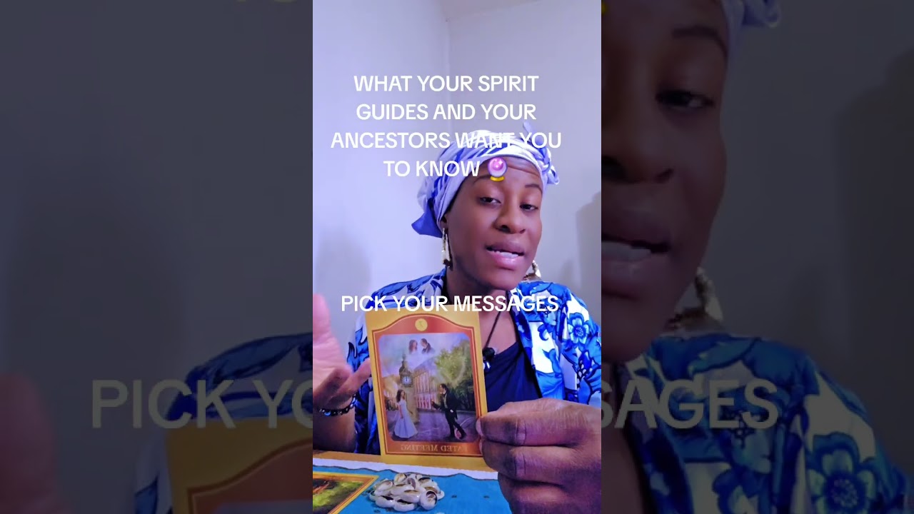 WHAT YOUR SPIRIT GUIDES AND YOUR ANCESTORS WANT YOU TO KNOW 🔮 