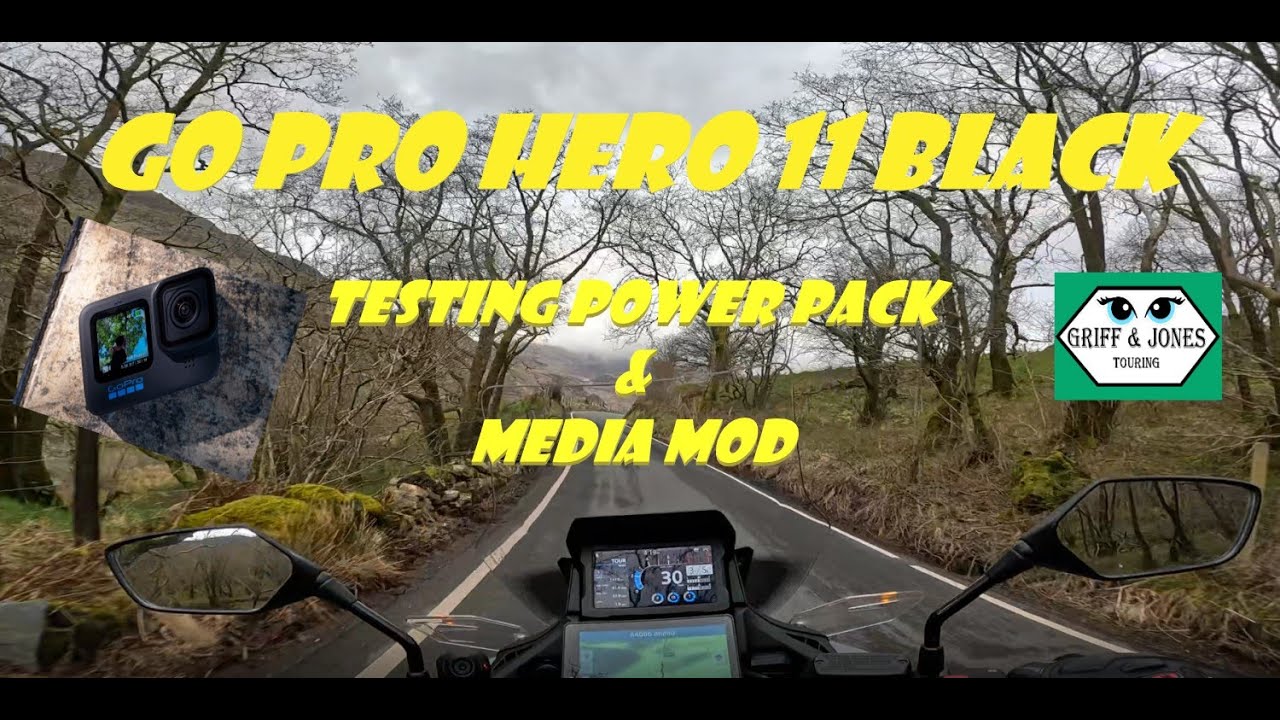 Go Pro Hero 11 Black   Day's Ride   Power Pack with Media Mod