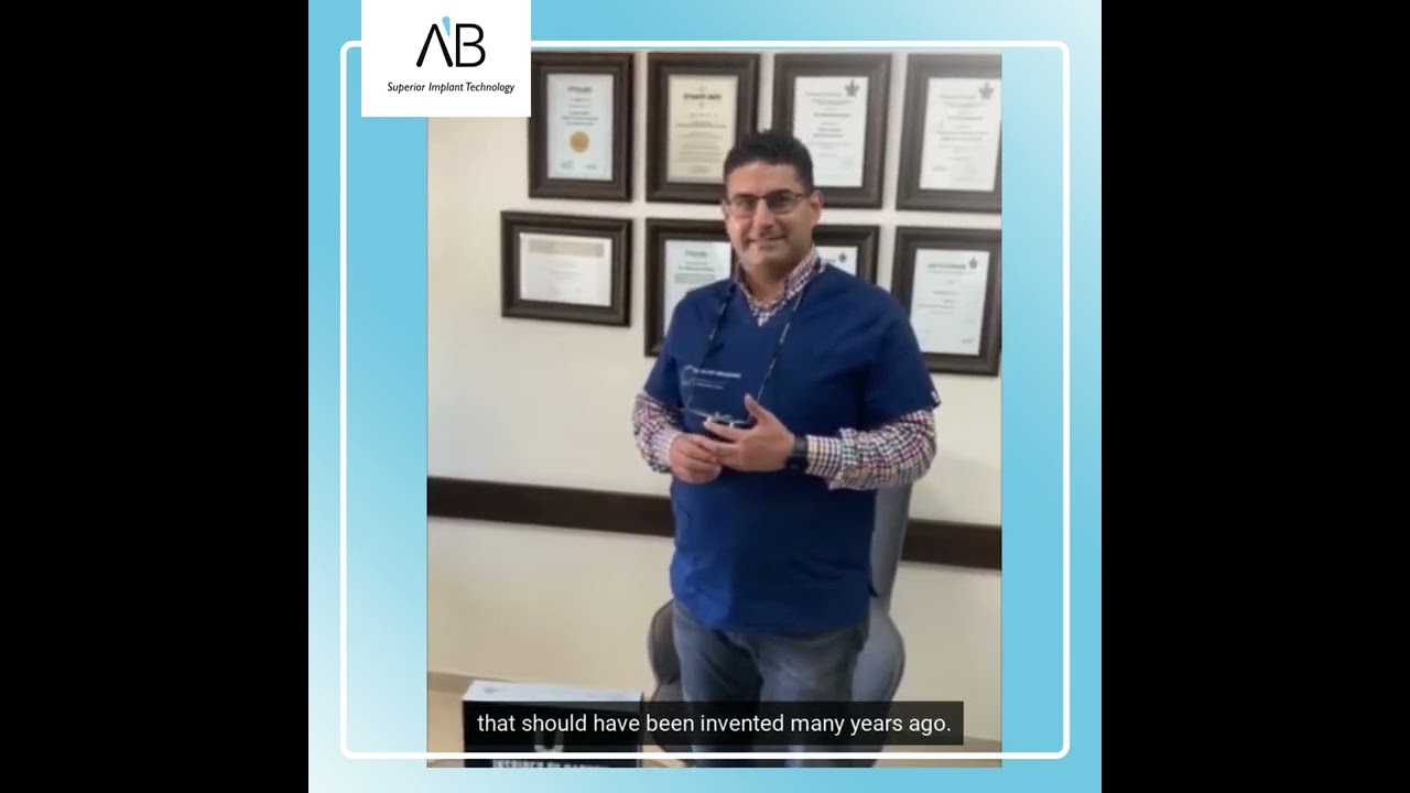 Dr. Wajdi Mehdawi talks about AB Dental's U Customized Implants