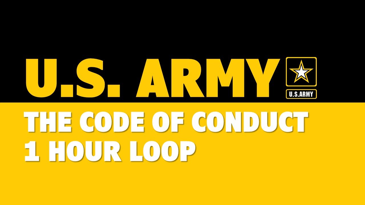 Army The Code of Conduct (1 hour)