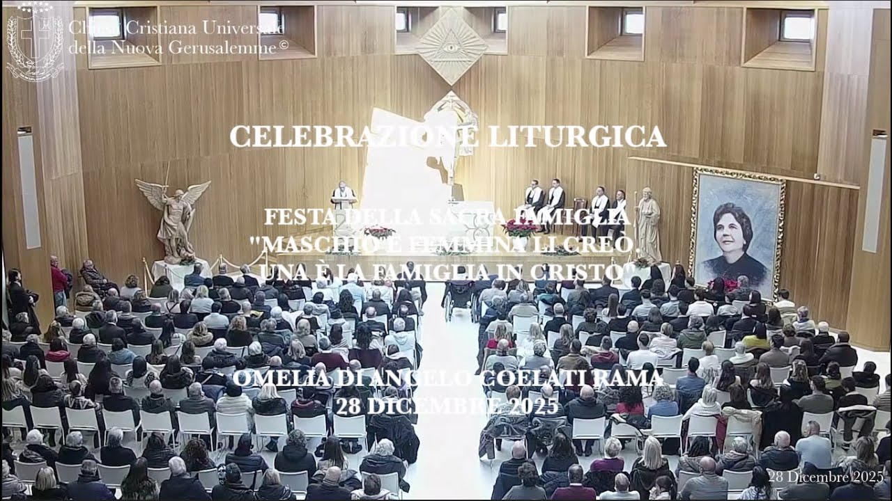 28/12/25 Festa Sacra Famiglia,