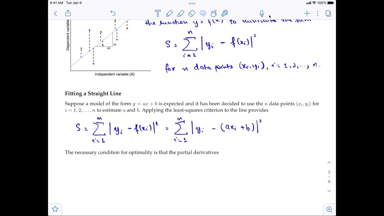 L7: Least-square Criterion - Math Modeling