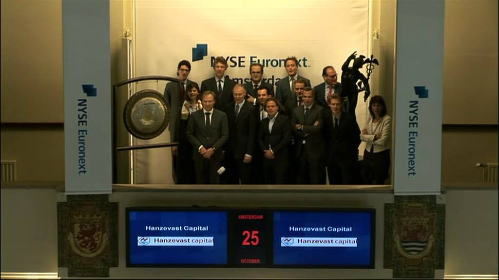 25 October 2011 Hanzevast lists bonds on NYSE Alternext Amsterdam