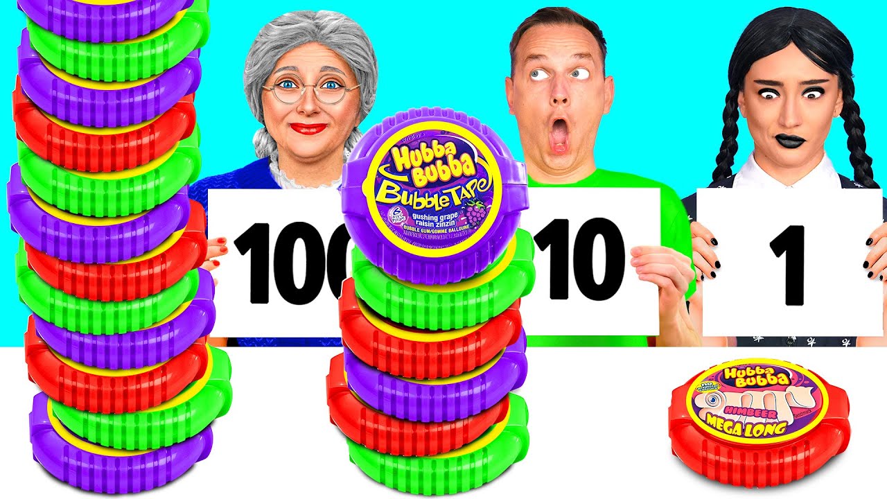 100 Слоев Еды Челлендж | Кто Победит в Кулинарной Битве Crazy DO
