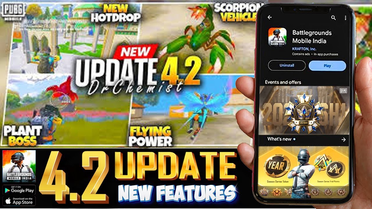 5 BIGGEST Changes in BGMI 4.2 Update You Need to Know