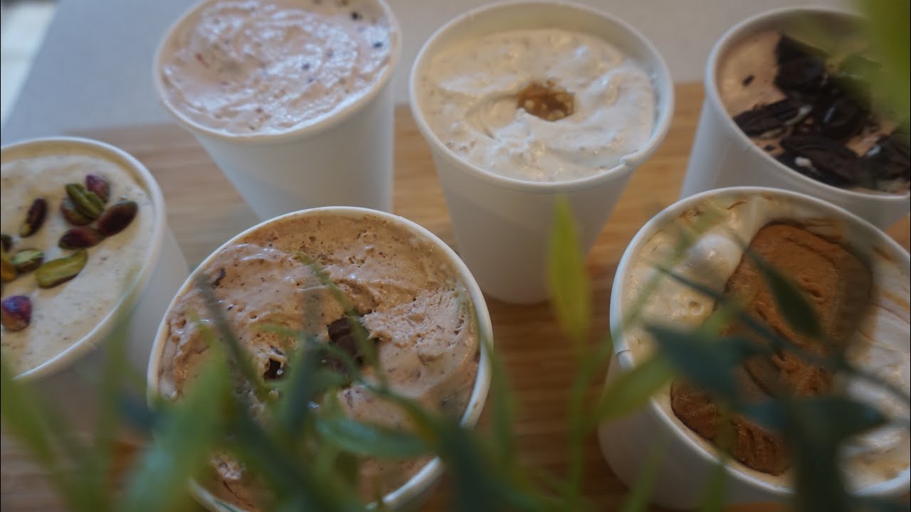 دروست کردنی ئایسکرێم بە شێوازێکی زۆر ئاسان/homemade ice cream in a simple way🍦🍨