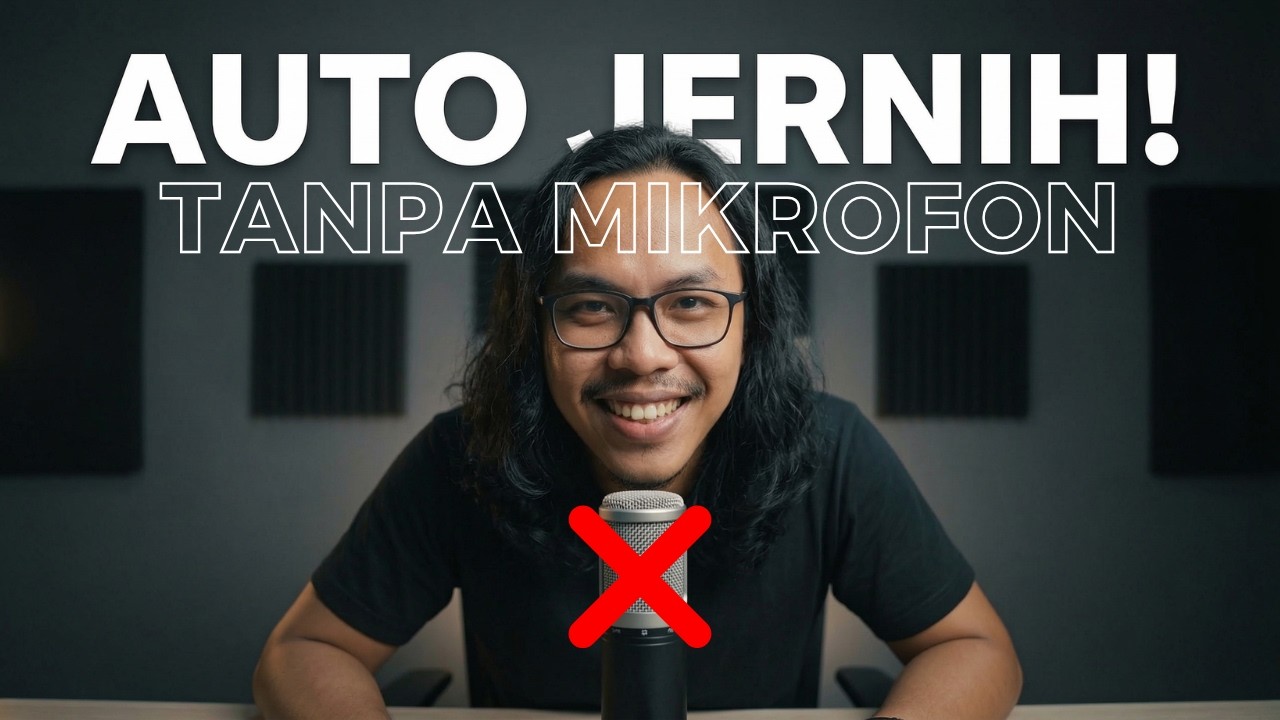 1-Click Auto Clear! Semua Suara Mengganggu (Noise) di Video Hilang dgn Instan Pake AudioCleaner.AI