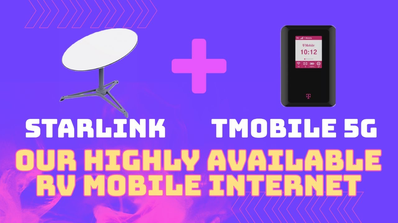 Starlink + TMobile 5G | Our Highly Available RV Mobile Internet Setup