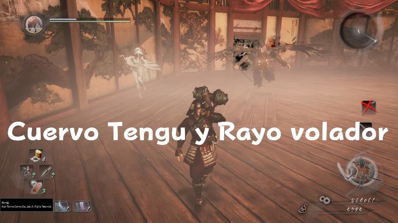 Nioh: Cuervo Tengu y Rayo volador