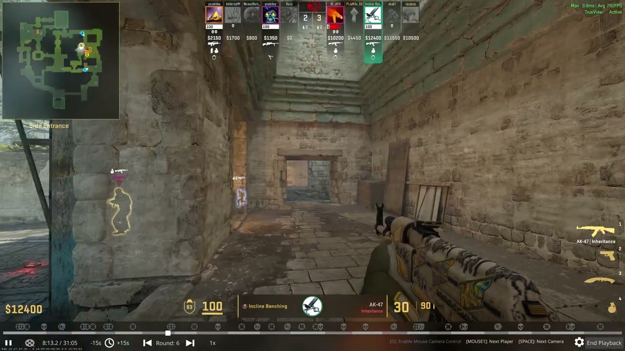 Counter Strike 2  - Ancient - Wall Bang
