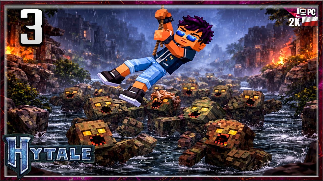BUDOWA DACHU KROK PO KROKU -HYTALE |#3 |PL PC 2K