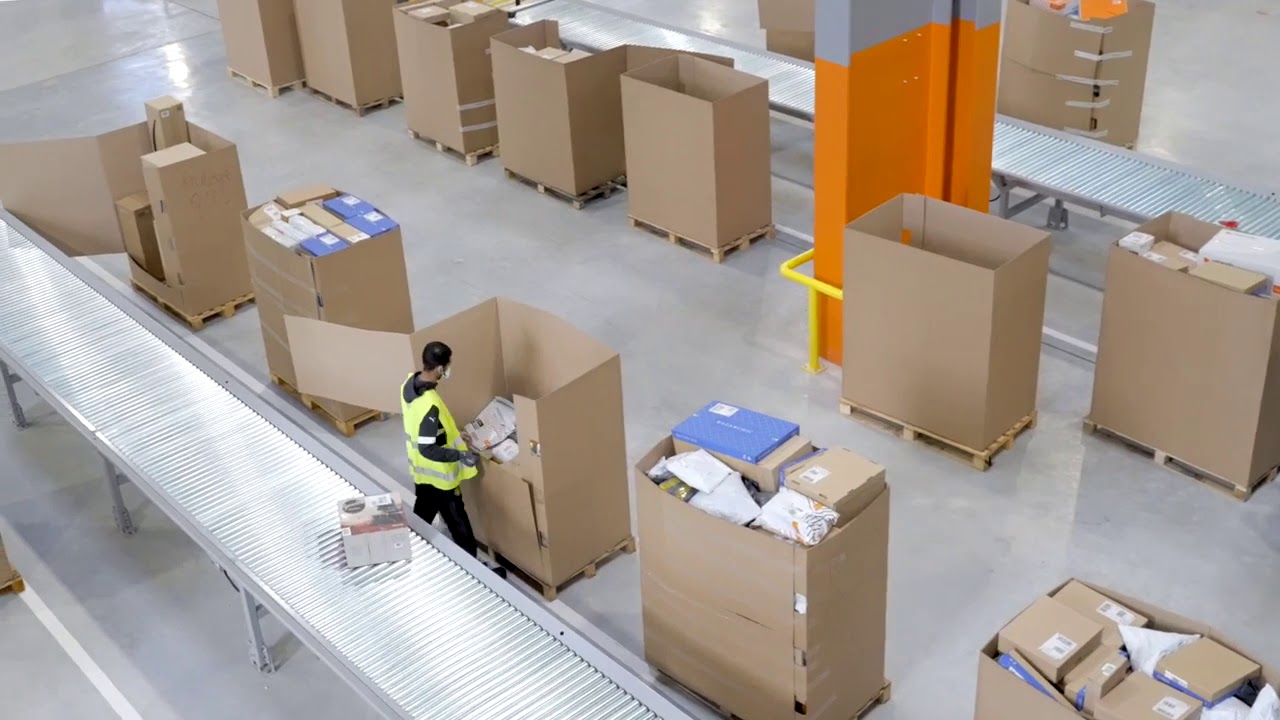 Une nouvelle plateforme colis en Ile-de-France