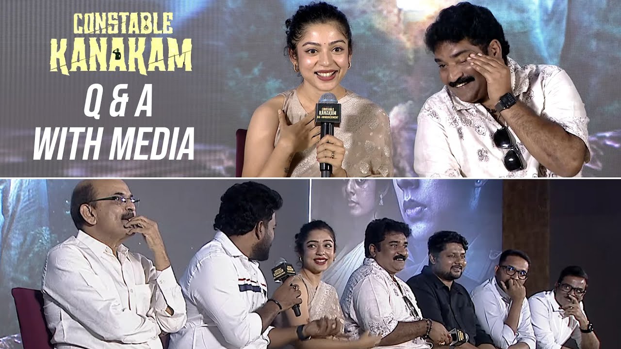Varsha Bollamma With Constable Kanakam Team Q & A With Media | Rajeev Kanakala