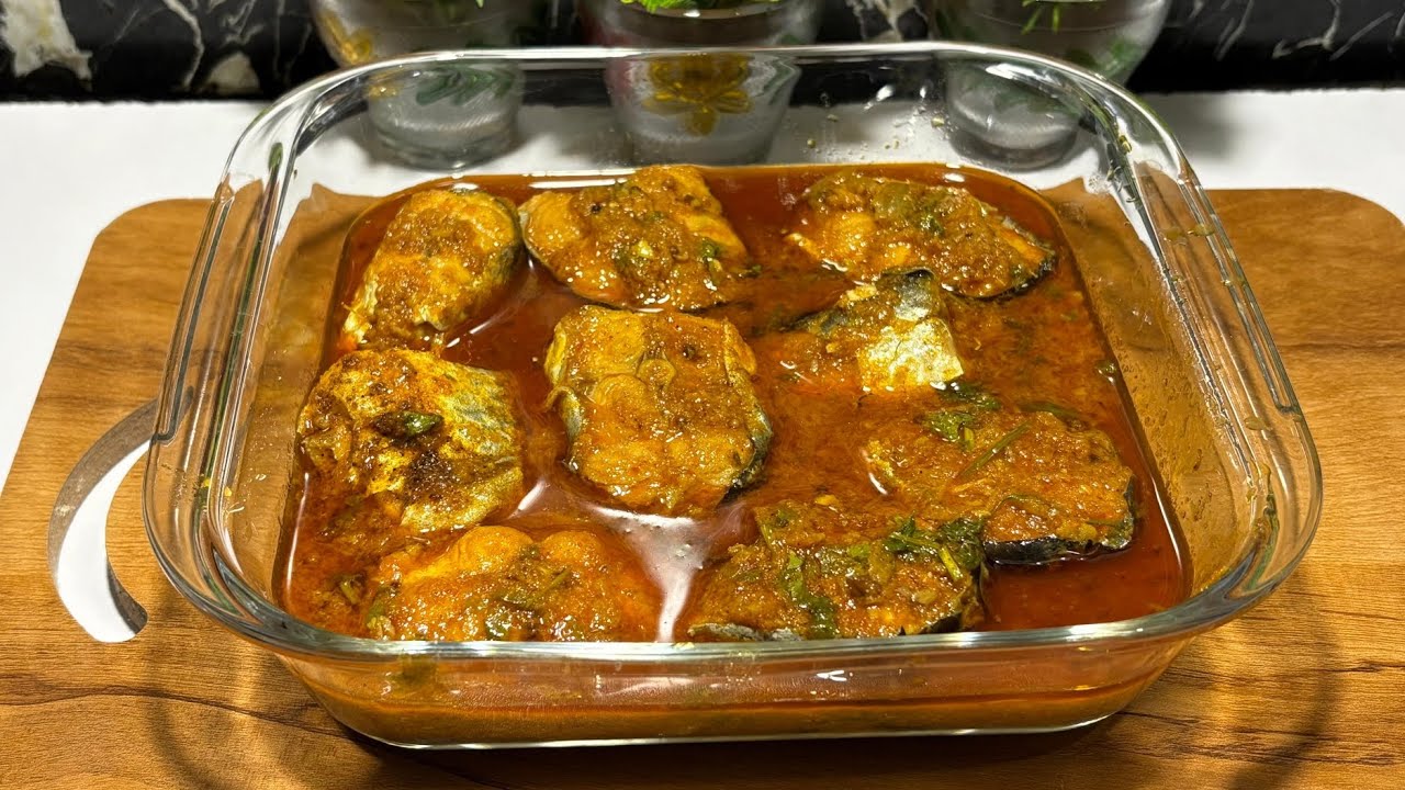 Easy tasty fish curry | मछली का सालन | no curd no tomato | Cooking NEVER ENDS 