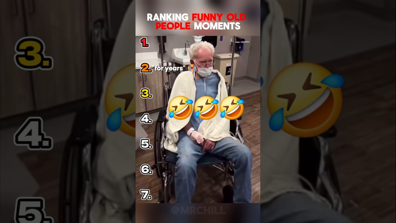 Ranking the Funniest Old People Moments
