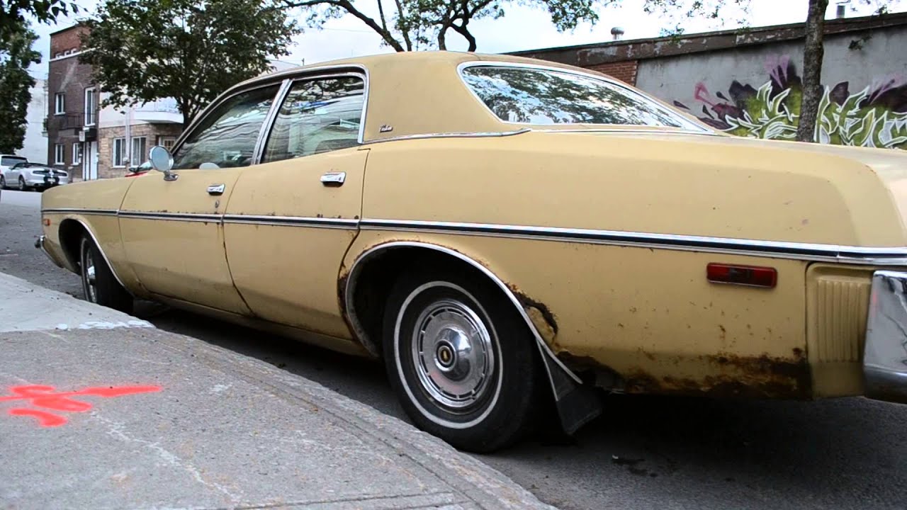 SCARCE '75 - '76 DODGE CORONET SEDAN SIGHTING