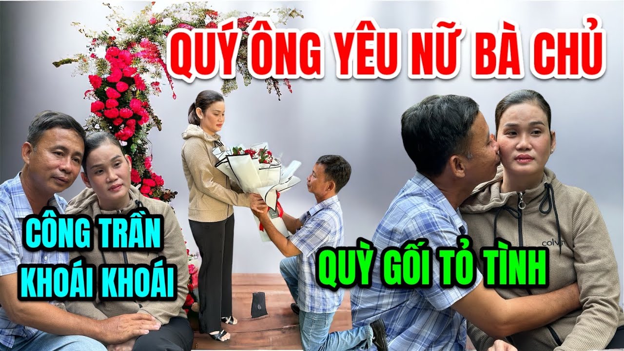 QUÝ ÔNG YÊU NỮ BÀ CHỦ tại chỗ Công Trần Khoái Khoái chảy nước miếng