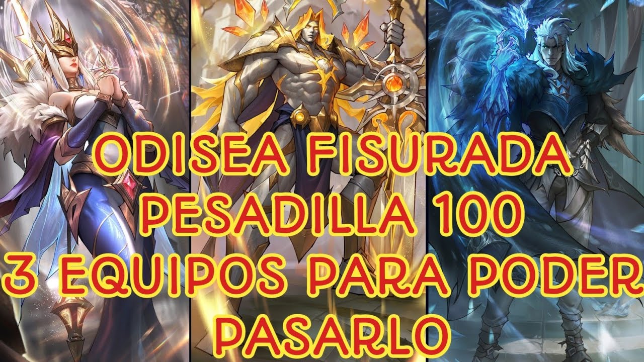 ODISEA FISURADA PESADILLA 100 OMNIHEROES GUIAS