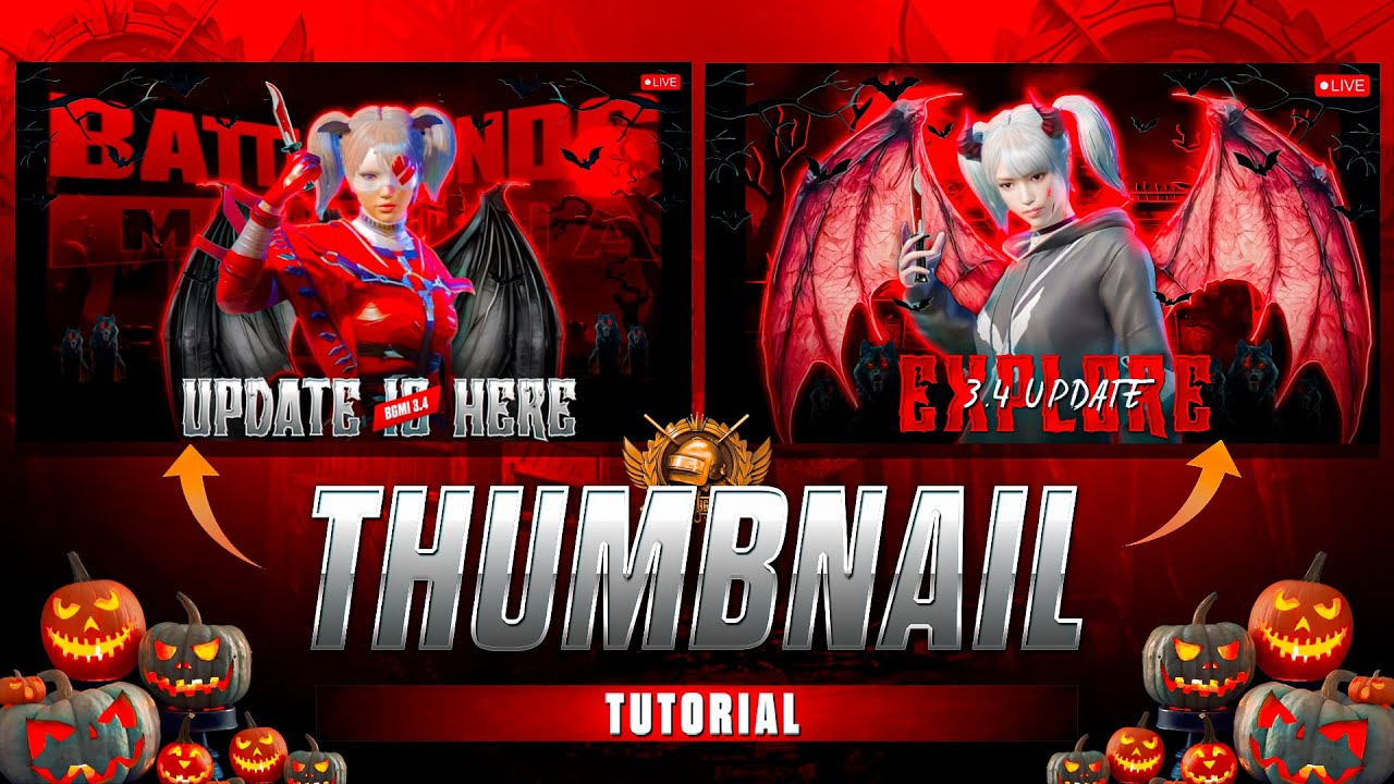 Make This Viral 🔥 BGMI 3.4 update live stream gaming thumbnail on android || 🔥Thumbnai tutorial ||