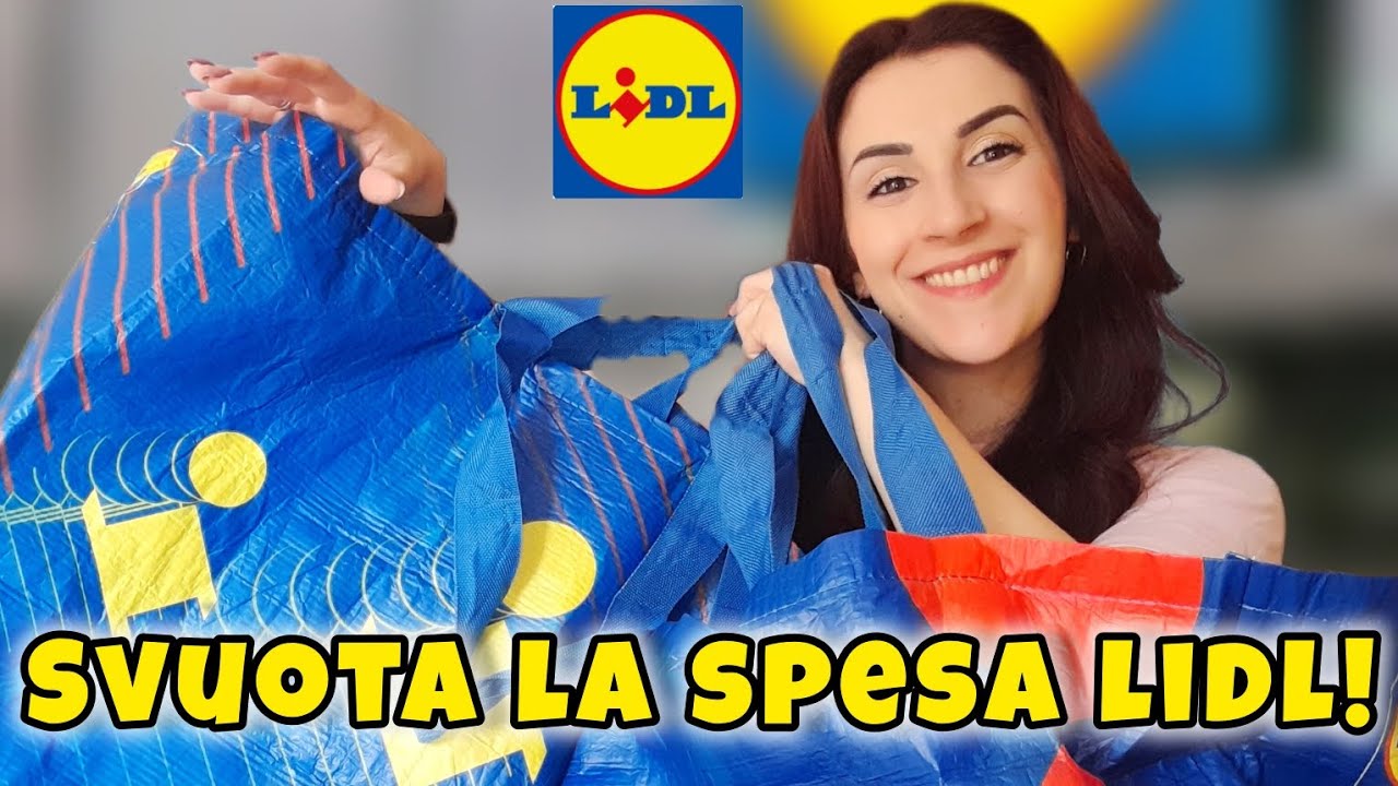 Svuota la spesa settimanale LIDL 🛒 Tanti prodotti interessanti!🤩