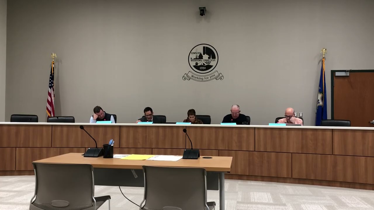 March 2,2026 Watertown CT Water and Sewer Bipartisan Committee Meeting