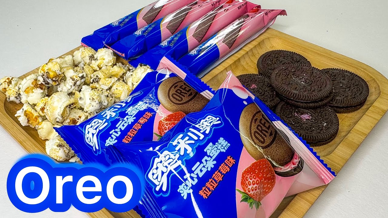 Filling platter with Oreo : Satisfying ASMR