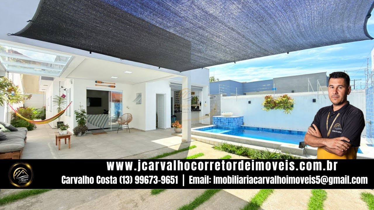 SEJA BEM VINDO A CASA DOS SEUS SONHOS APENAS 100 METROS DO MAR PARA VENDA EM ITANHAÉM!!
