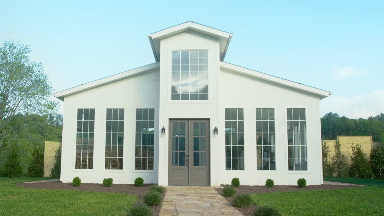 GLASS House Cottages & Gardens Video Tour (Walkthrough WITH US!) North Carolina