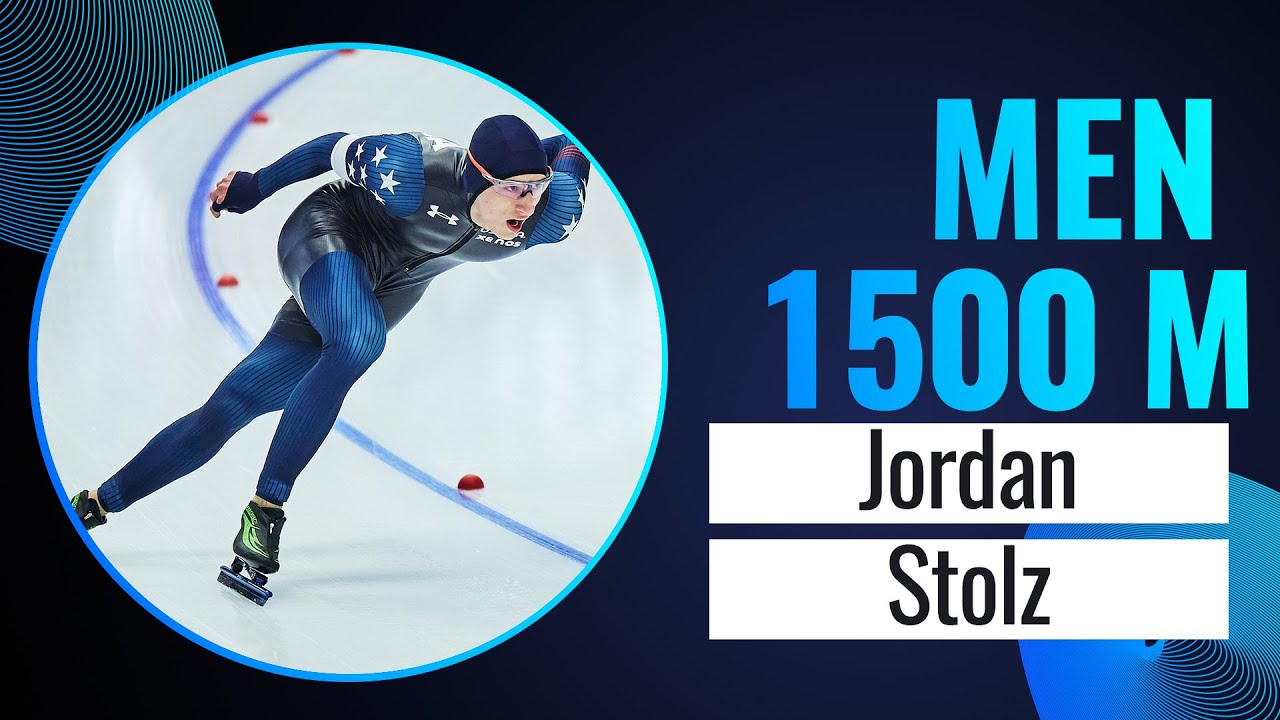 Jordan STOLZ (USA) | Winner | 1500m Men AllRound | Inzell 2024 | #SpeedSkating