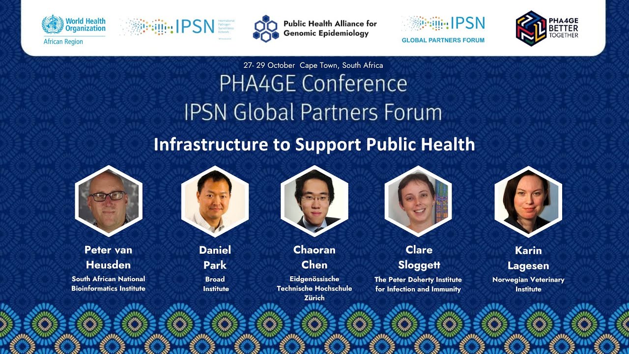 Infrastructure to Support Public Health | PHA4GE Conference – IPSN Global Partners Forum